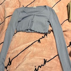 Garage baby blue top